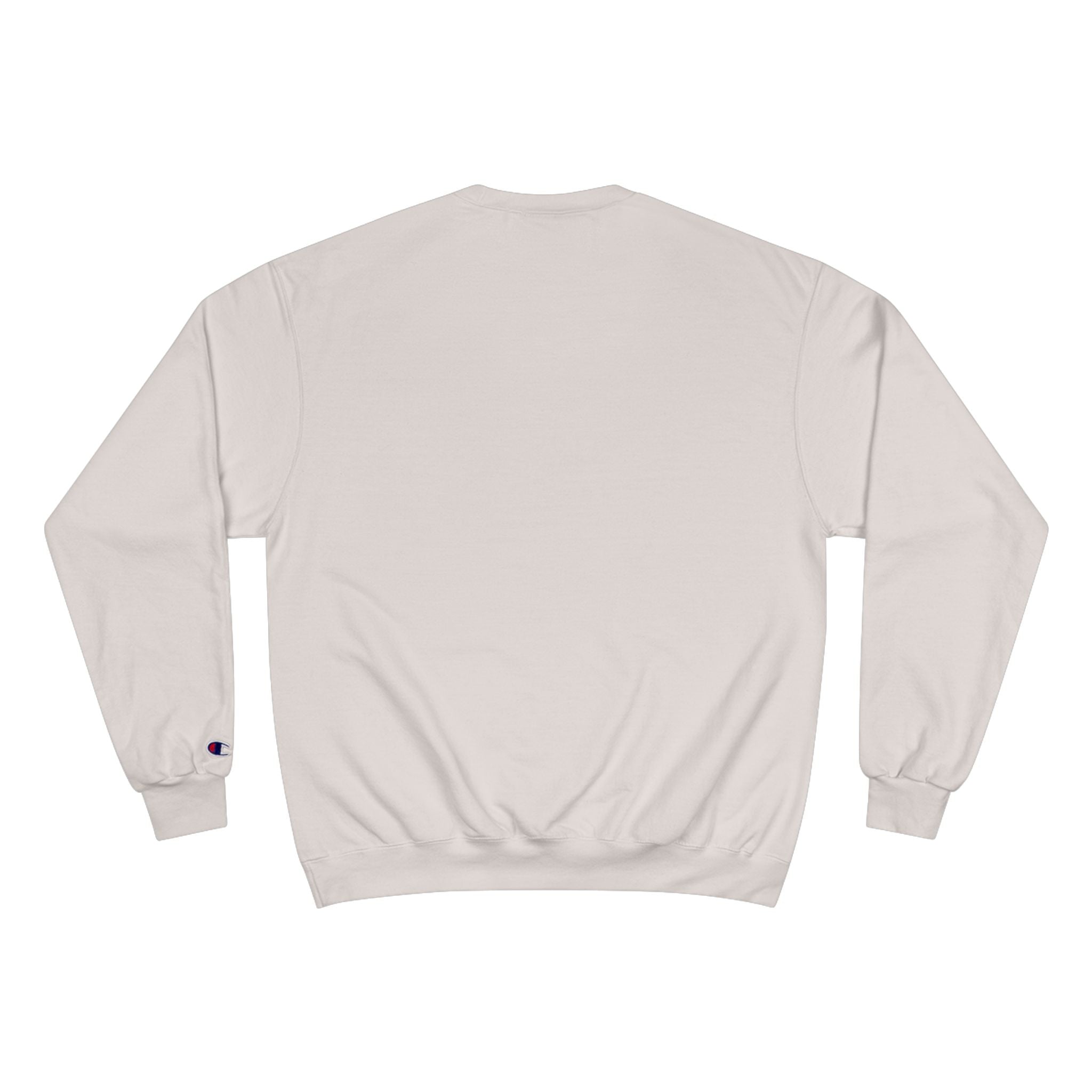 Champion Sweatshirt — "Blushing Over Jesus" Pastel Gospel Crewneck